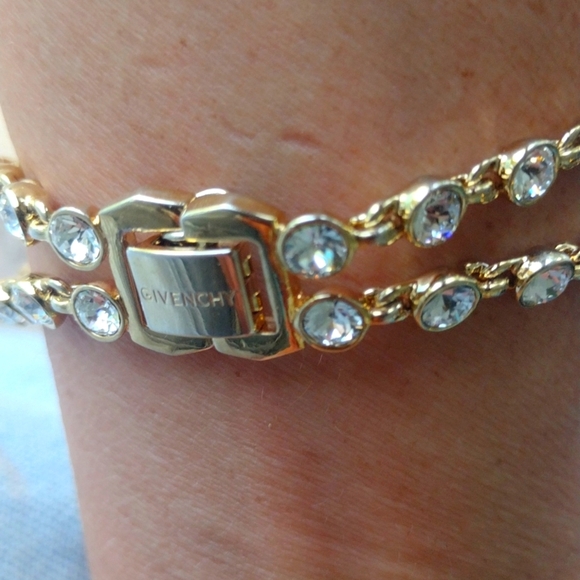 Givenchy Vintage Gold Tone Statement Bracelet - Picture 10 of 10